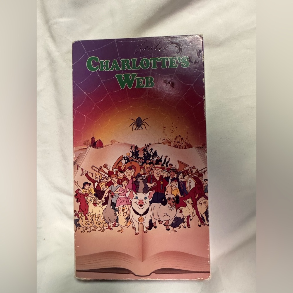 Charlotte's Web VHS 1993 McDonald’s Holiday Film Fest